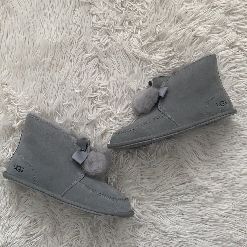 UGG Kallen genuine shearling line bootie slipper - Picture 4 of 15